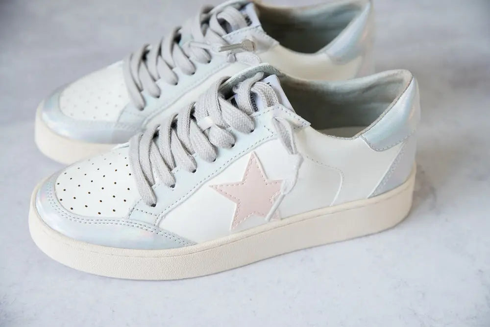 Juniper sneaker in silver