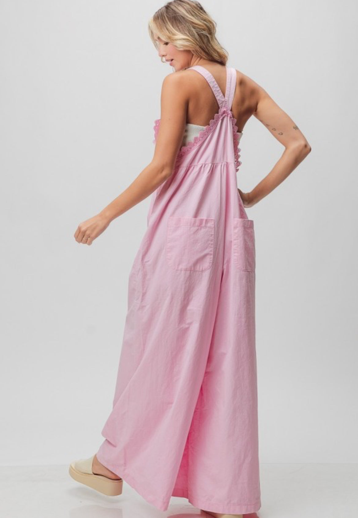 BiBi wide leg jumpsuit