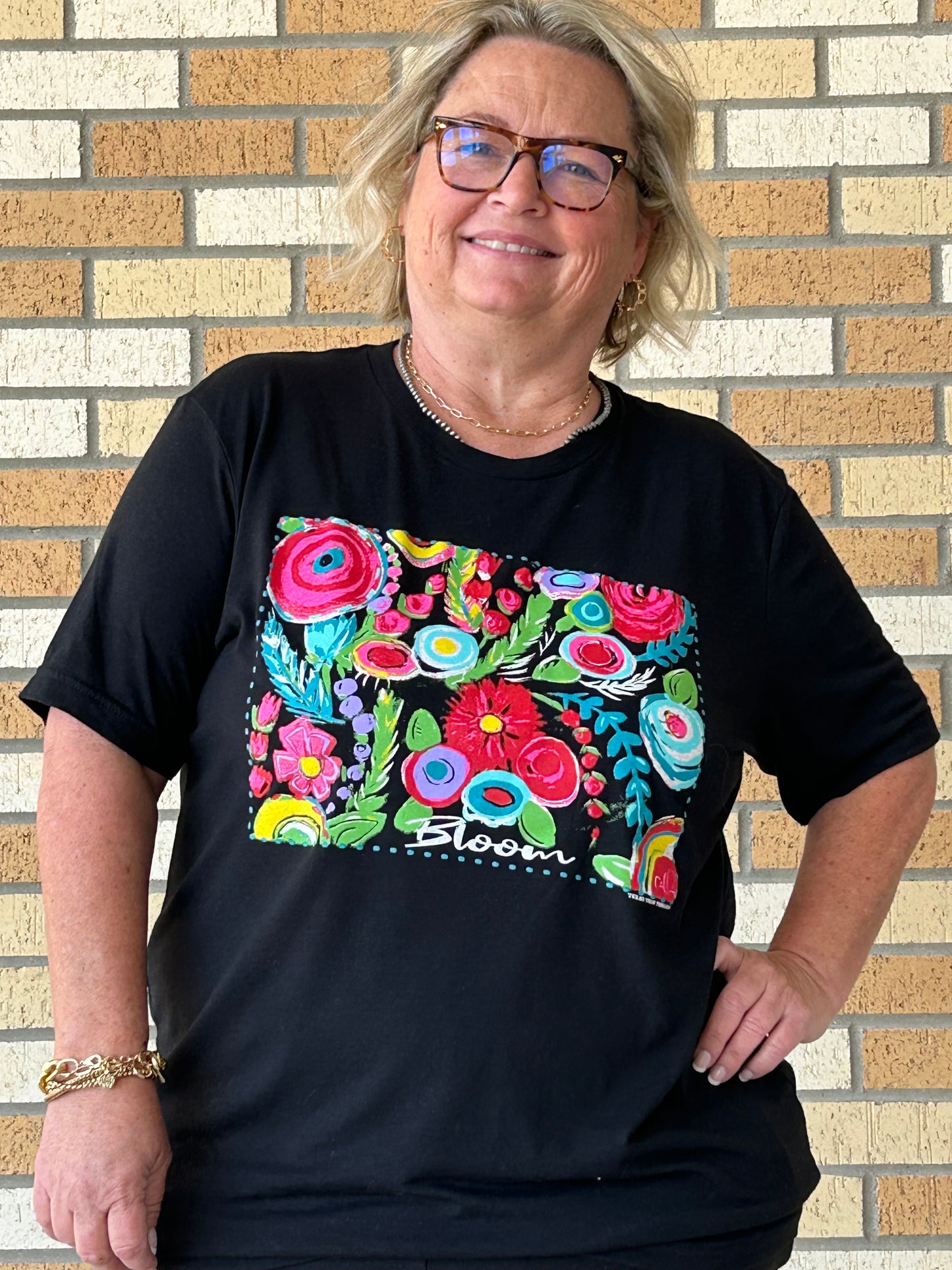 Bloom floral tee