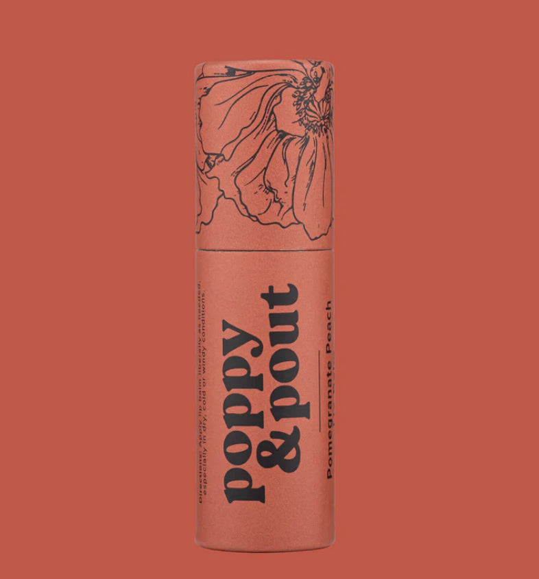 Poppy & Pout-Pomegranate Peach