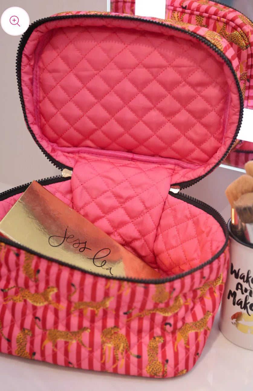 Jetsetter Quilted Bag-Leopard