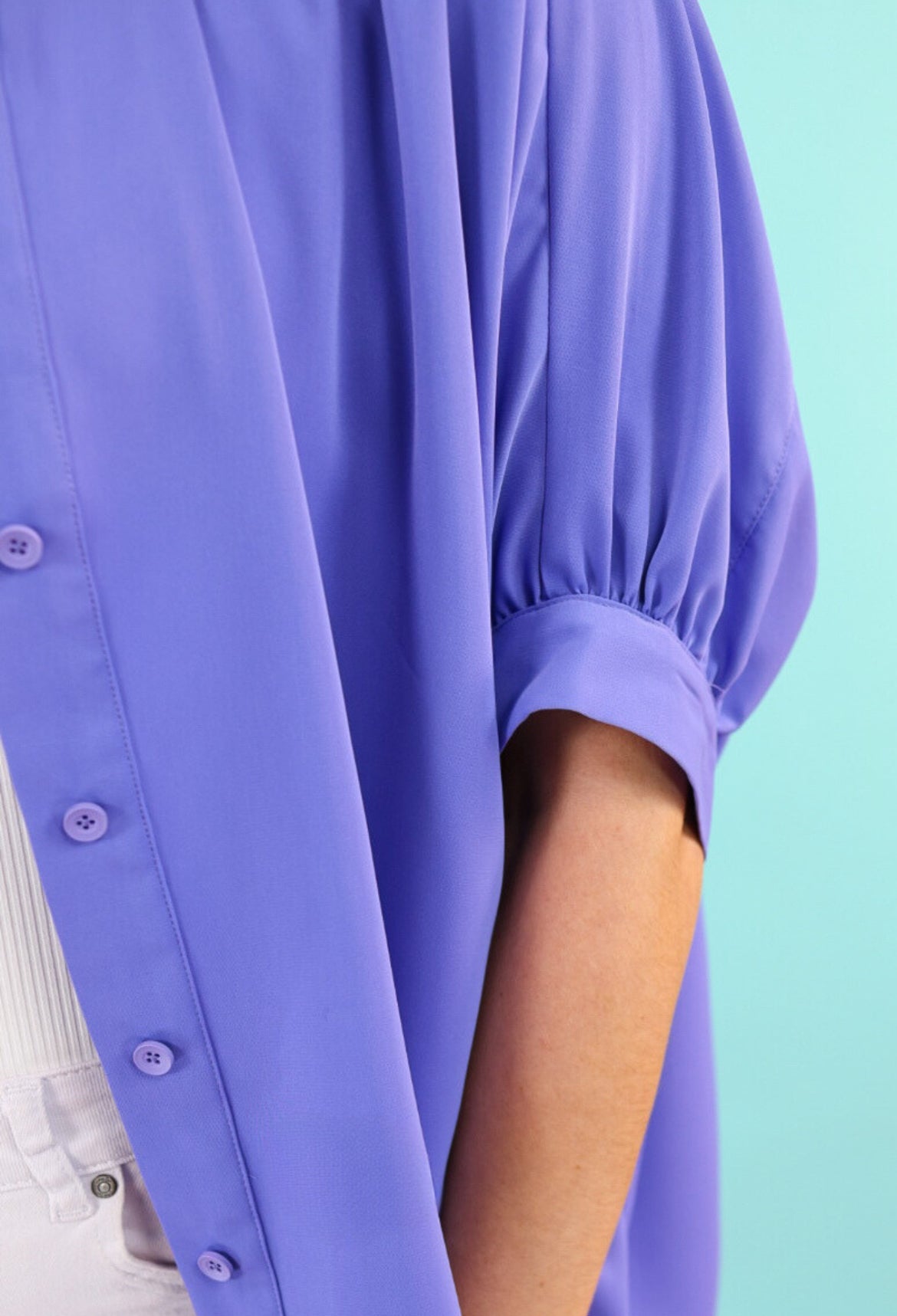 Periwinkle oversized top
