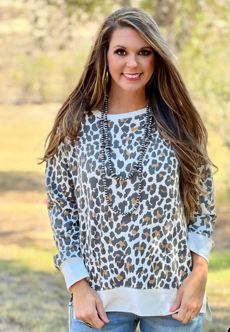 Leopard sweatshirt