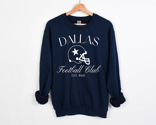 *DTF* Dallas Football Club Navy Sweatshirt