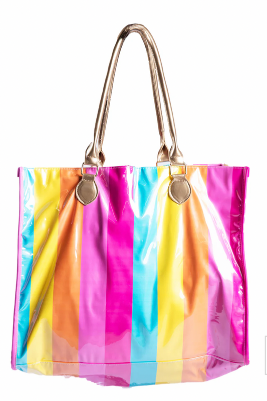 Rainbow tote