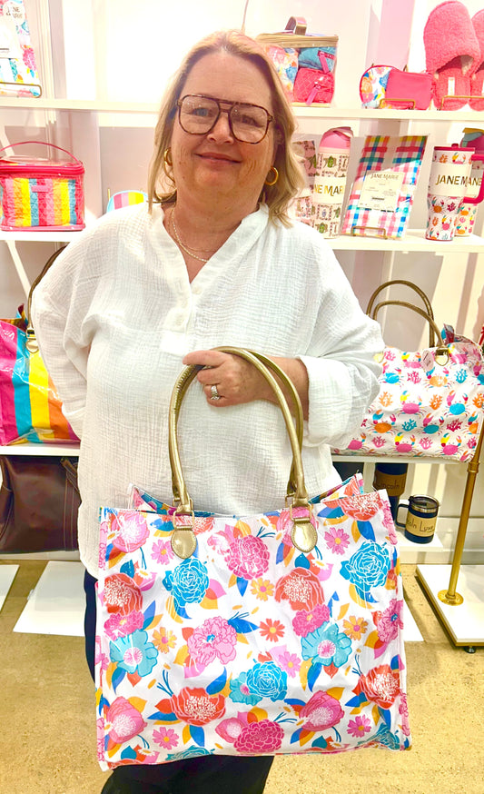 Floral Tote
