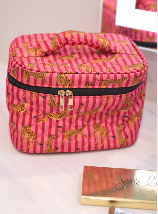 Jetsetter Quilted Bag-Leopard