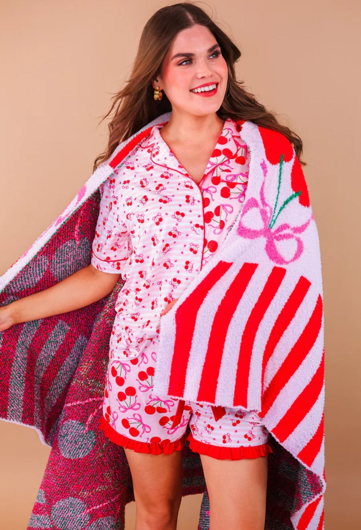 Cherry Bomb Blanket