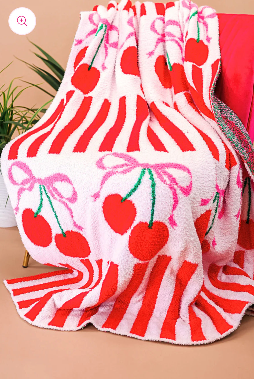 Cherry Bomb Blanket
