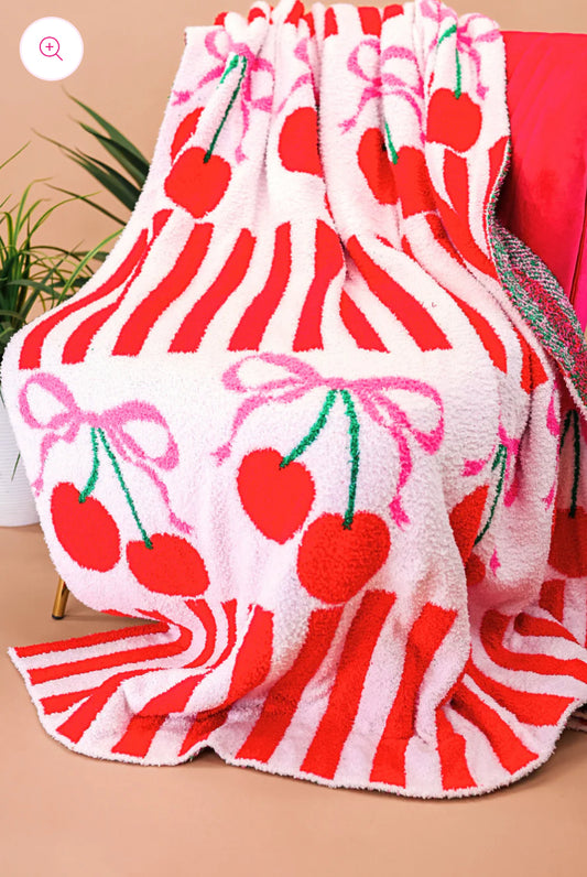 Cherry Bomb Blanket