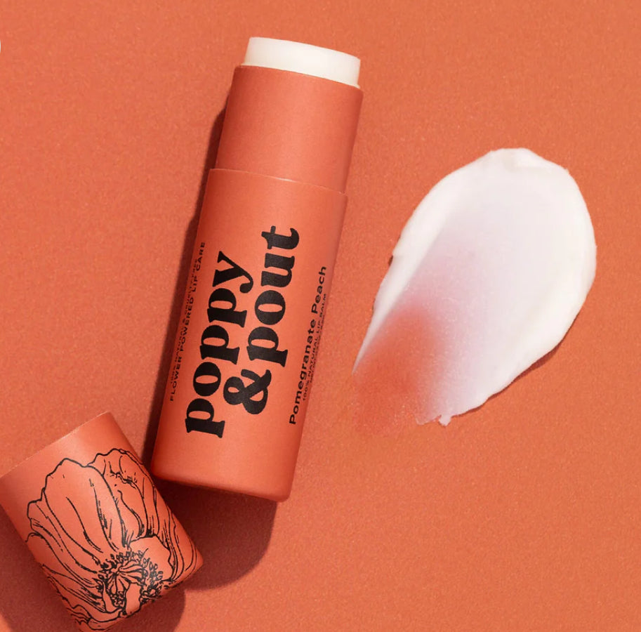 Poppy & Pout-Pomegranate Peach