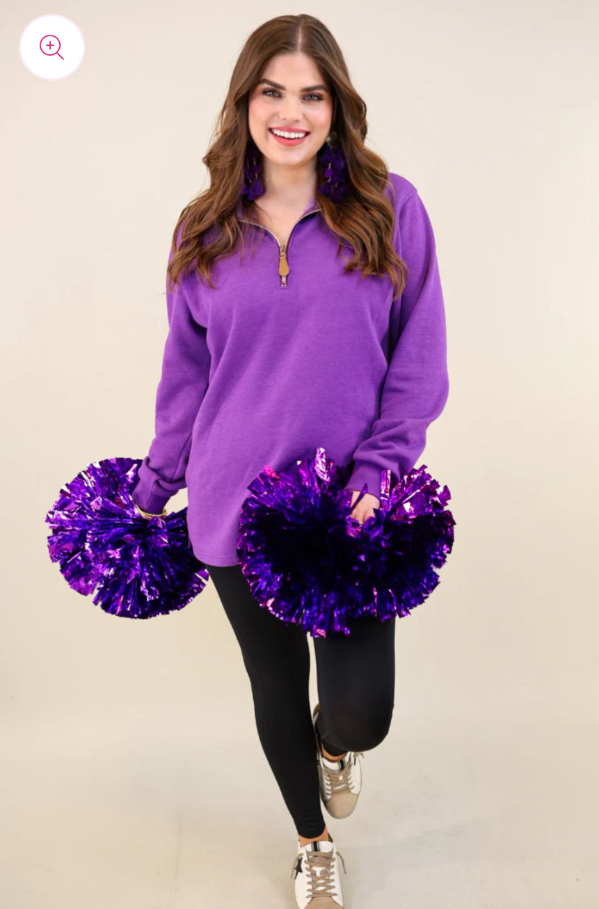 Miley Quarter Zip Pullover