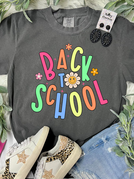 *DTG* Back To School Colorful Pepper Comfort Color Tee