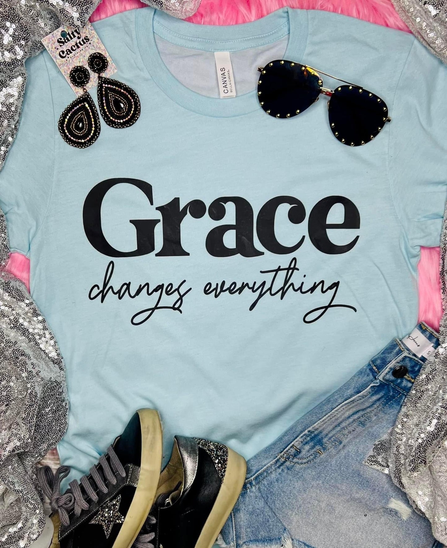 Grace Changes Everything Ice Blue Bella